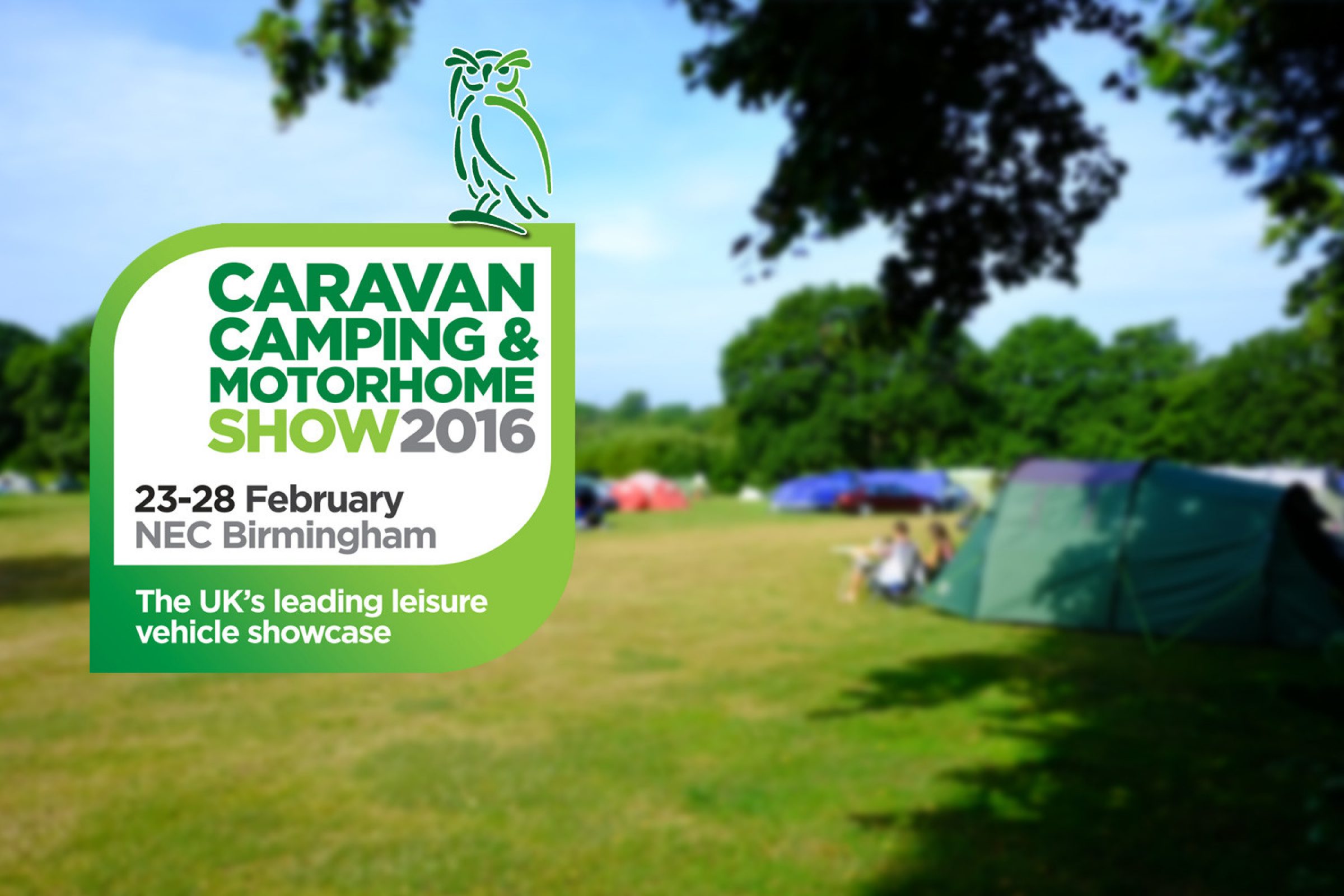 See us at the Caravan, Camping and Motorhome Show 2016