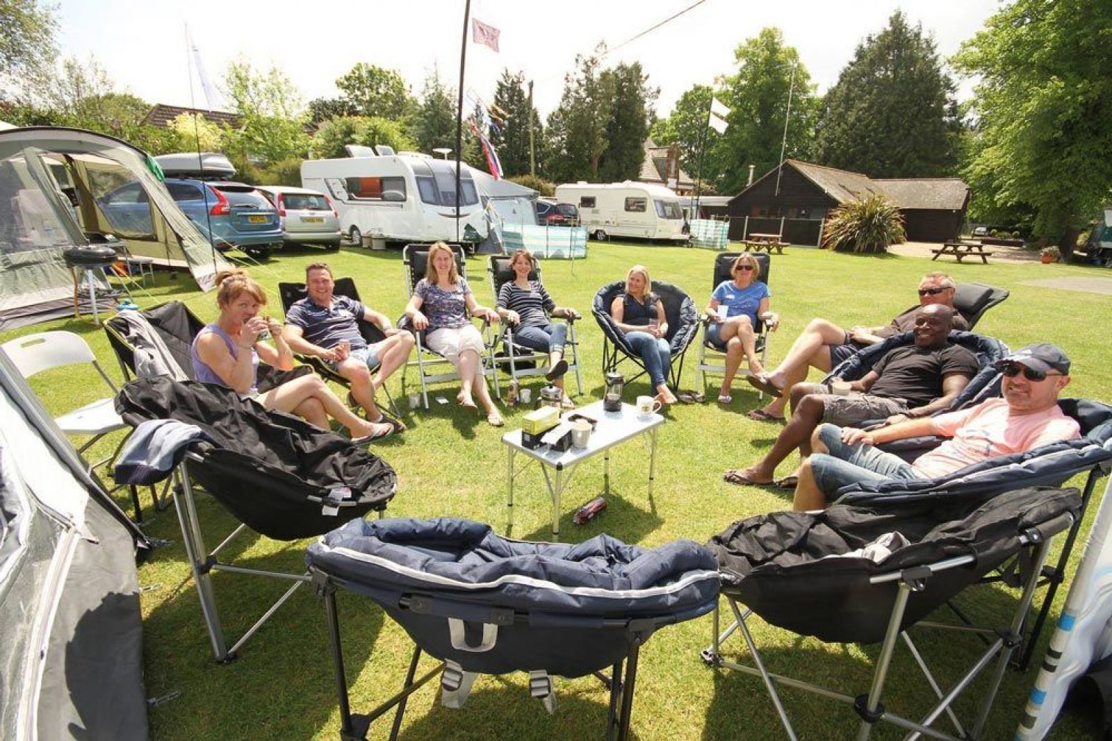 Possibly The Best Rally Campsite