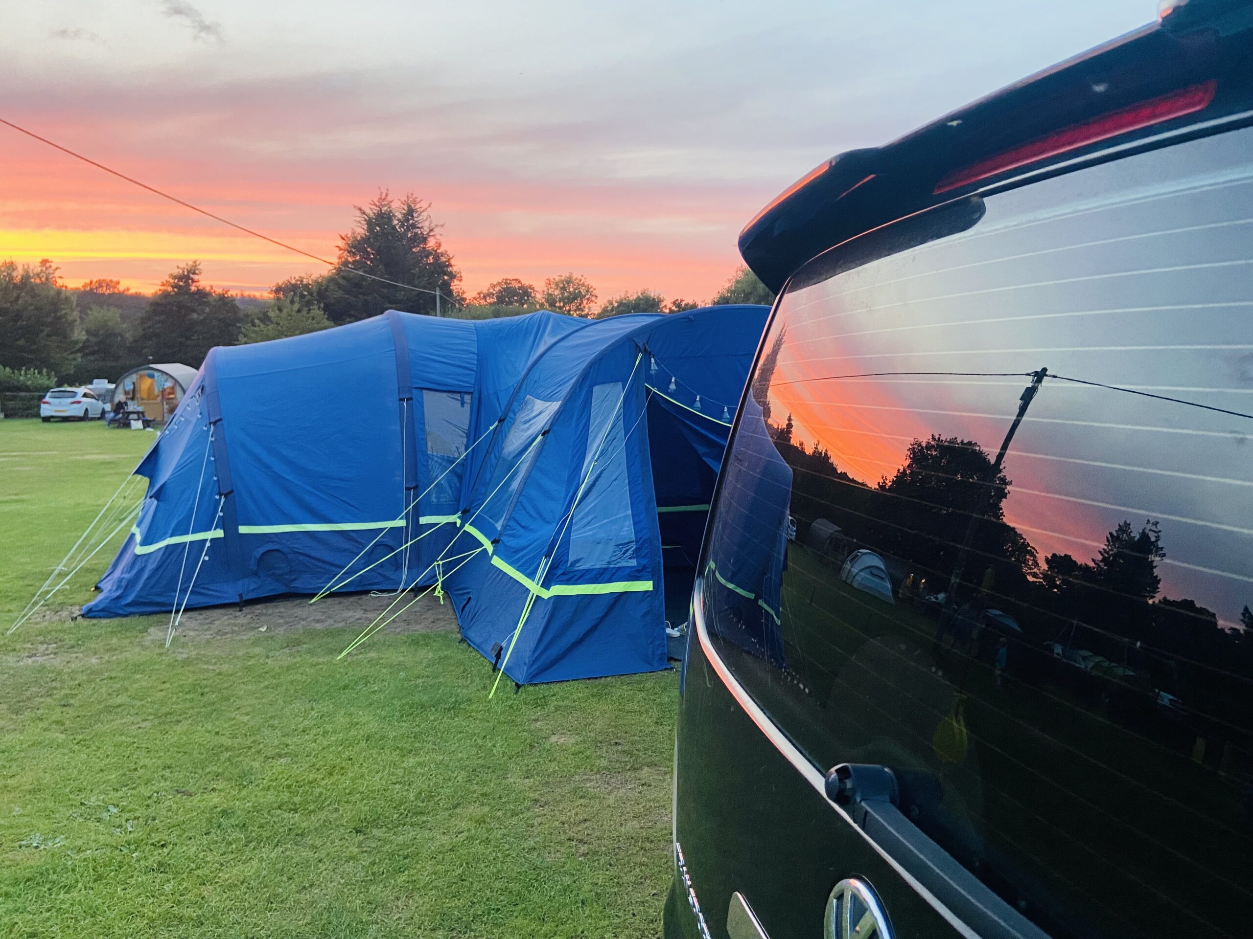 Glorious sunsets at South Lytchett Manor