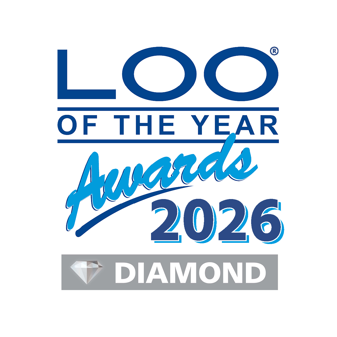 We have been awarded a Diamond Loo of the Year Award for 2026
