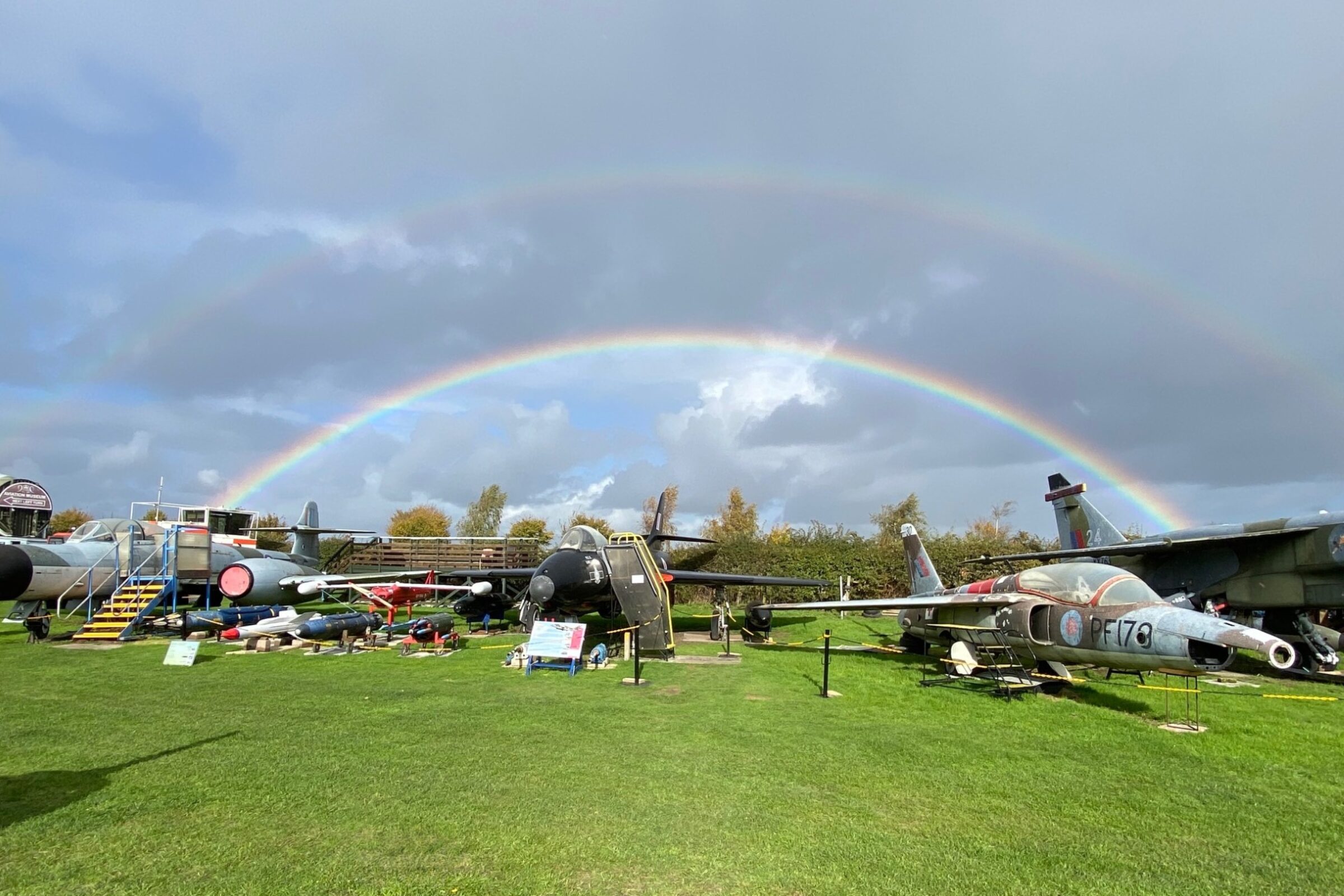Bournemouth Aviation Museum a short drive from South Lytchett Manor