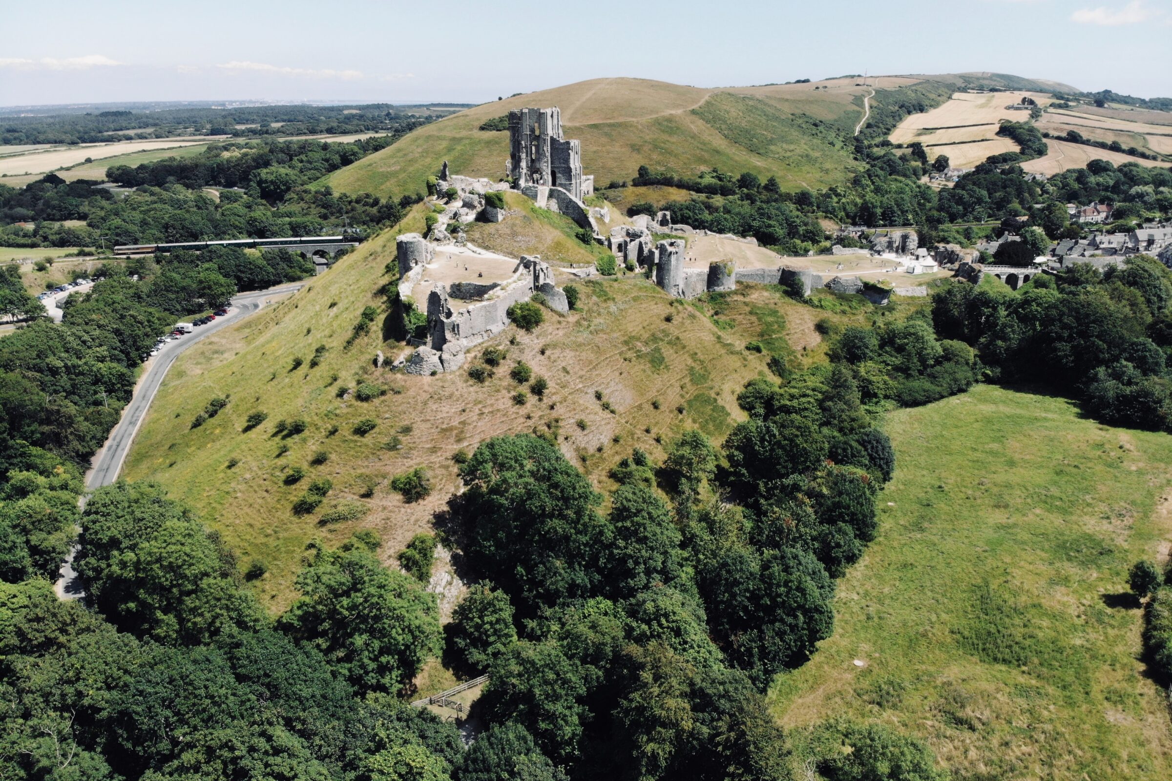 Corfe Castle Wareham Dorset