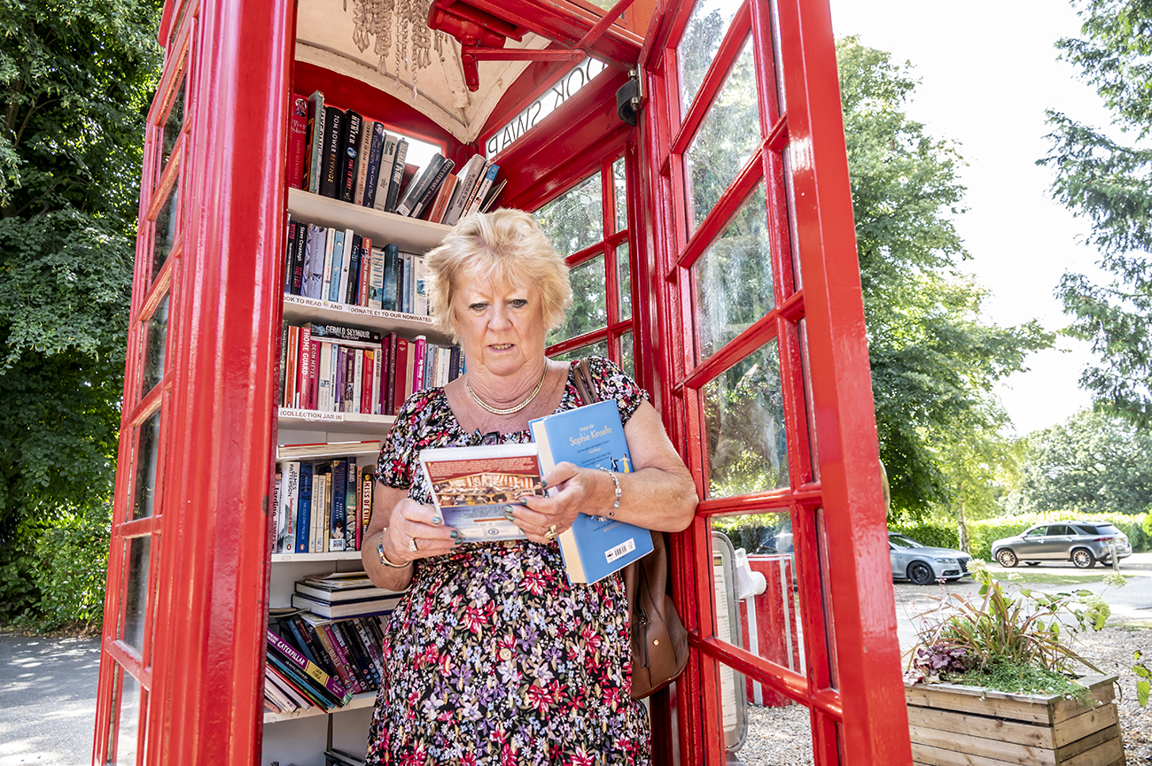 Book swap at South Lytchett Manor