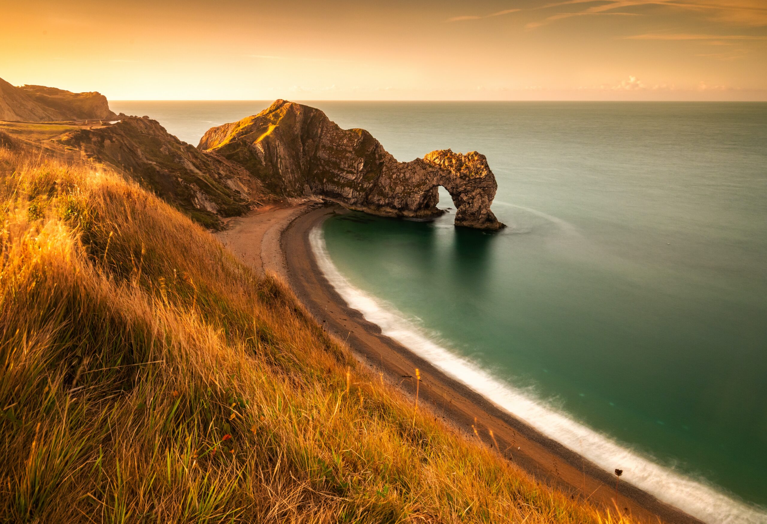 Sunrise at Durdle Door Dorset