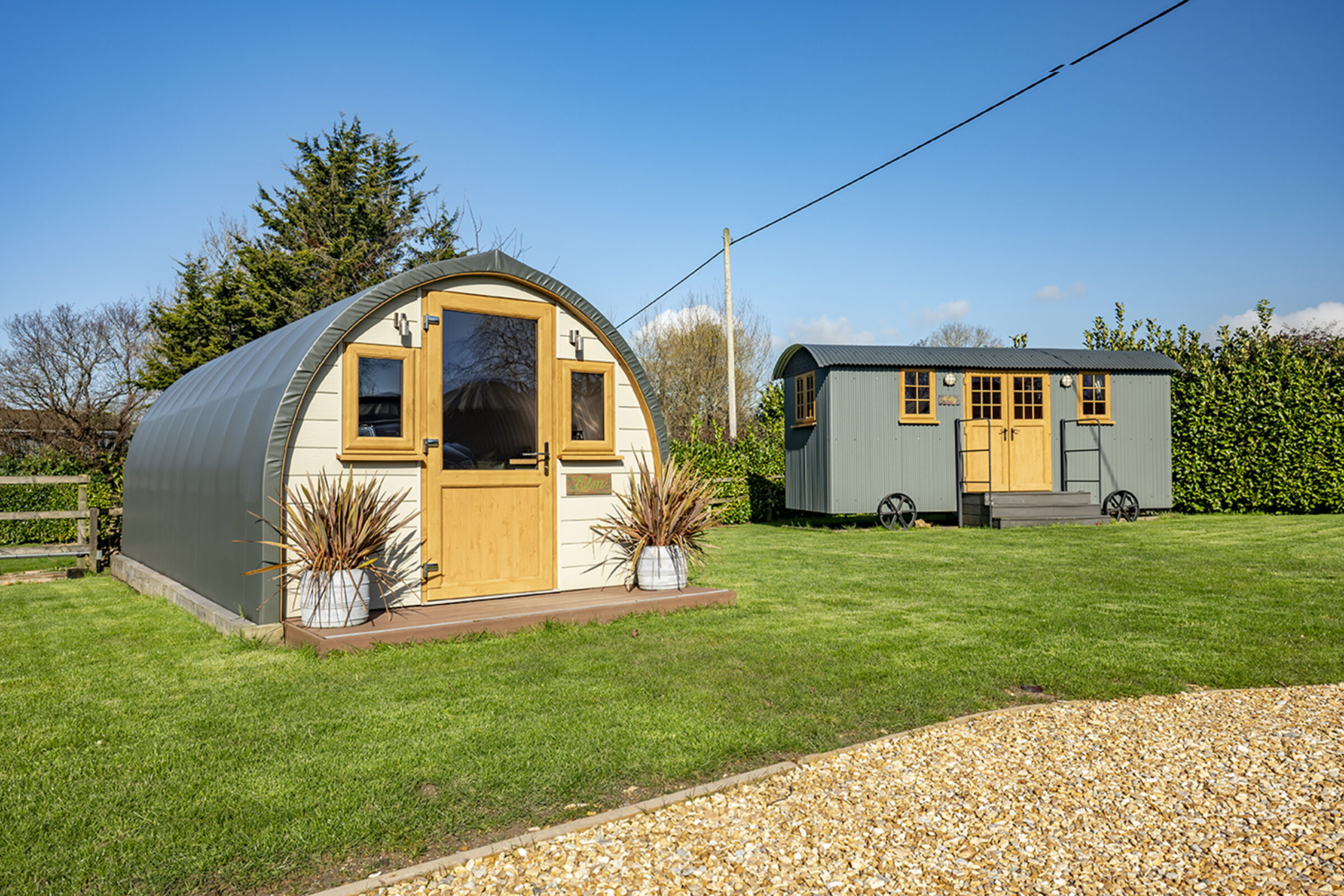 Experience glamping at South Lytchett Manor