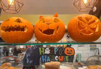 Pumpkin carving competition at South Lytchett Manor