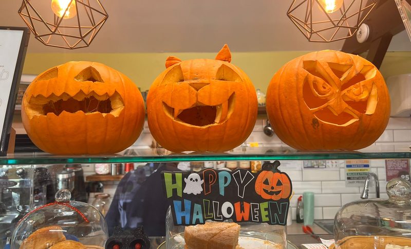 Pumpkin carving competition at South Lytchett Manor