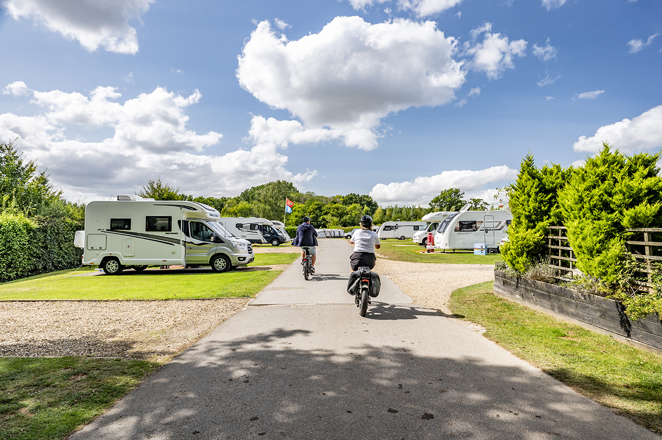 Pack the bikes on your touring caravan holiday and explore Dorset on two wheels