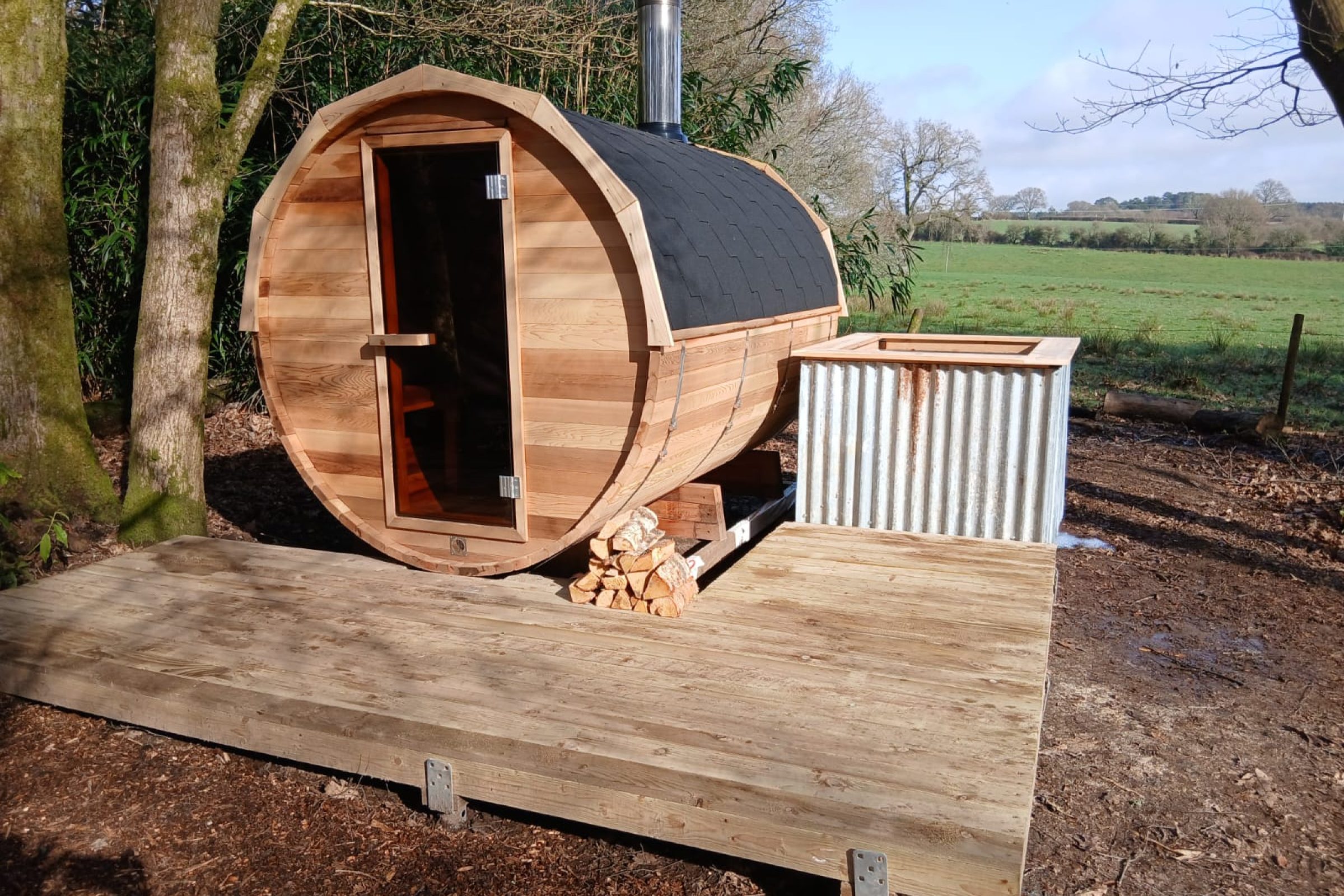 Foxhills Forest Sauna, Poole Dorset