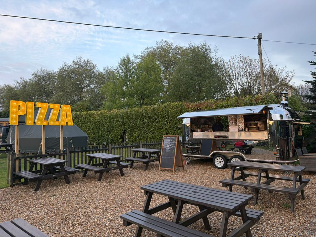 The Manors Crust pizza wagon at South Lytchett Manor